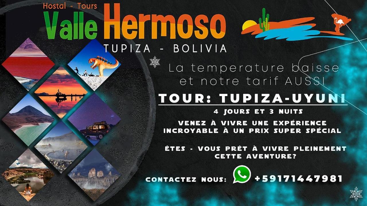 Hostal Valle Hermoso Tupiza Bagian luar foto